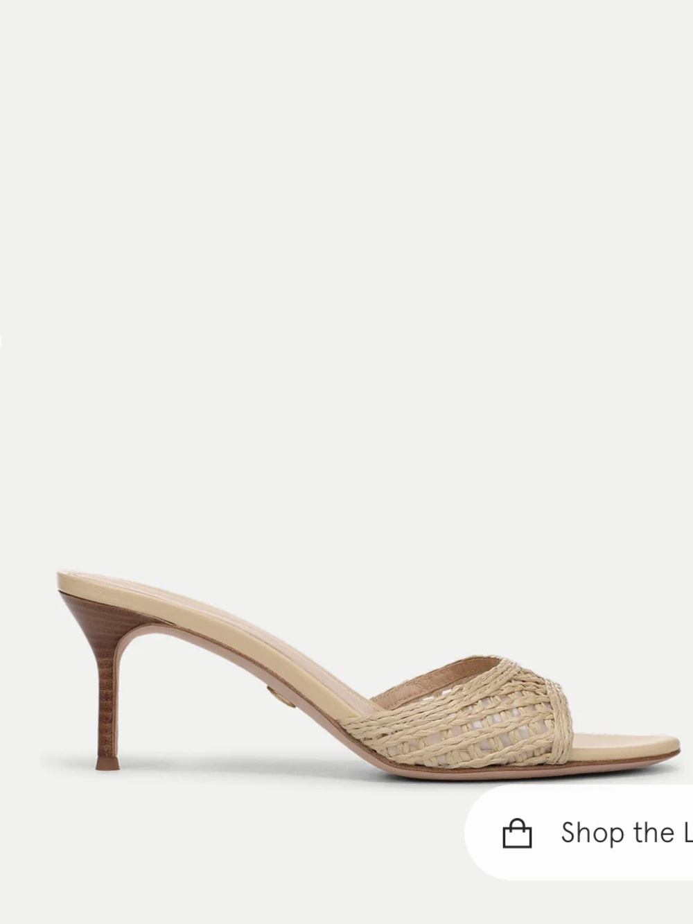 BNIB Veronica Beard Woven Mule